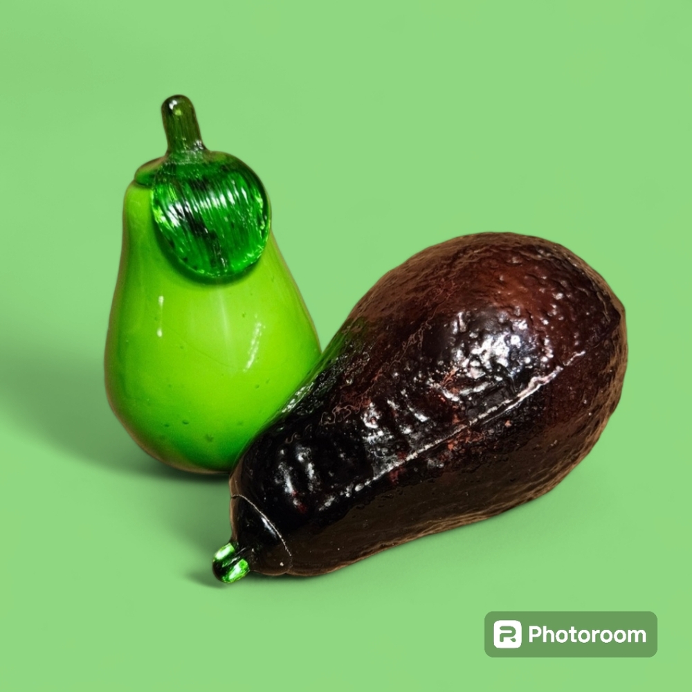 Vintage Glass Fruit